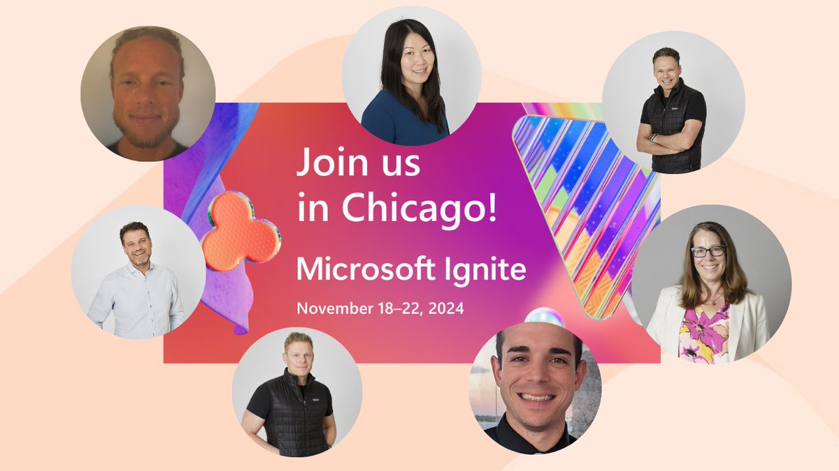 T-3 days till #MSIgnite! We have an amazing team of true rock stars attending the event including Ping Lee, Robin Daniels, Kathleen Lord, Henrik Eriksen, Bernie Brooks, Chase Adams, and Freddy Bang 😎 They're all very excited to chat with you all in then name of #HumanSuccess