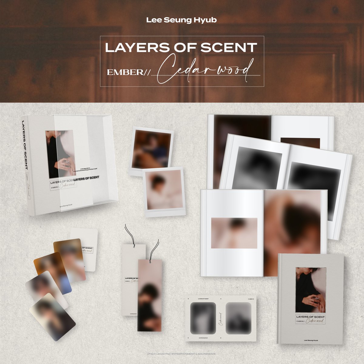 2024 N.Flying Lee Seung Hyub
PHOTO BOOK ‘LAYERS OF SCENT’

𝗣𝗥𝗘 𝗢𝗥𝗗𝗘𝗥 𝗦𝗔𝗟𝗘𝗦 𝗢𝗣𝗘𝗡
2024.11.15 7PM – 2024.11.24 11:59PM (KST)

› FNC STORE(KR) bit.ly/3JfcwIh

#NFlying #엔플라잉 #이승협 #LeeSeungHyub #LAYERS_OF_SCENT