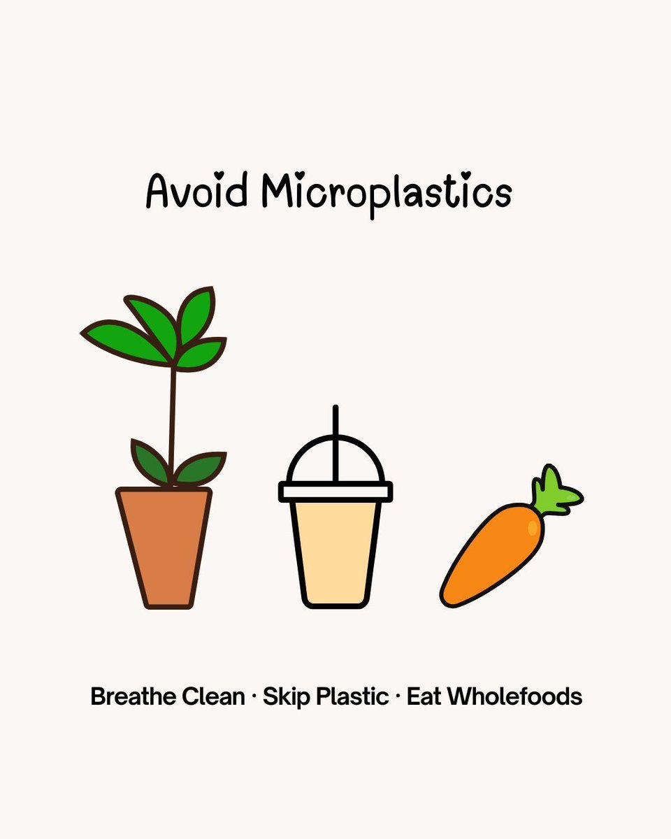 Don't let plastic poison your body 🚫 
Skip Plastic
Filter your water
Eat Clean
Breathe cleaner air
Sweat
#microplastics #health #environment