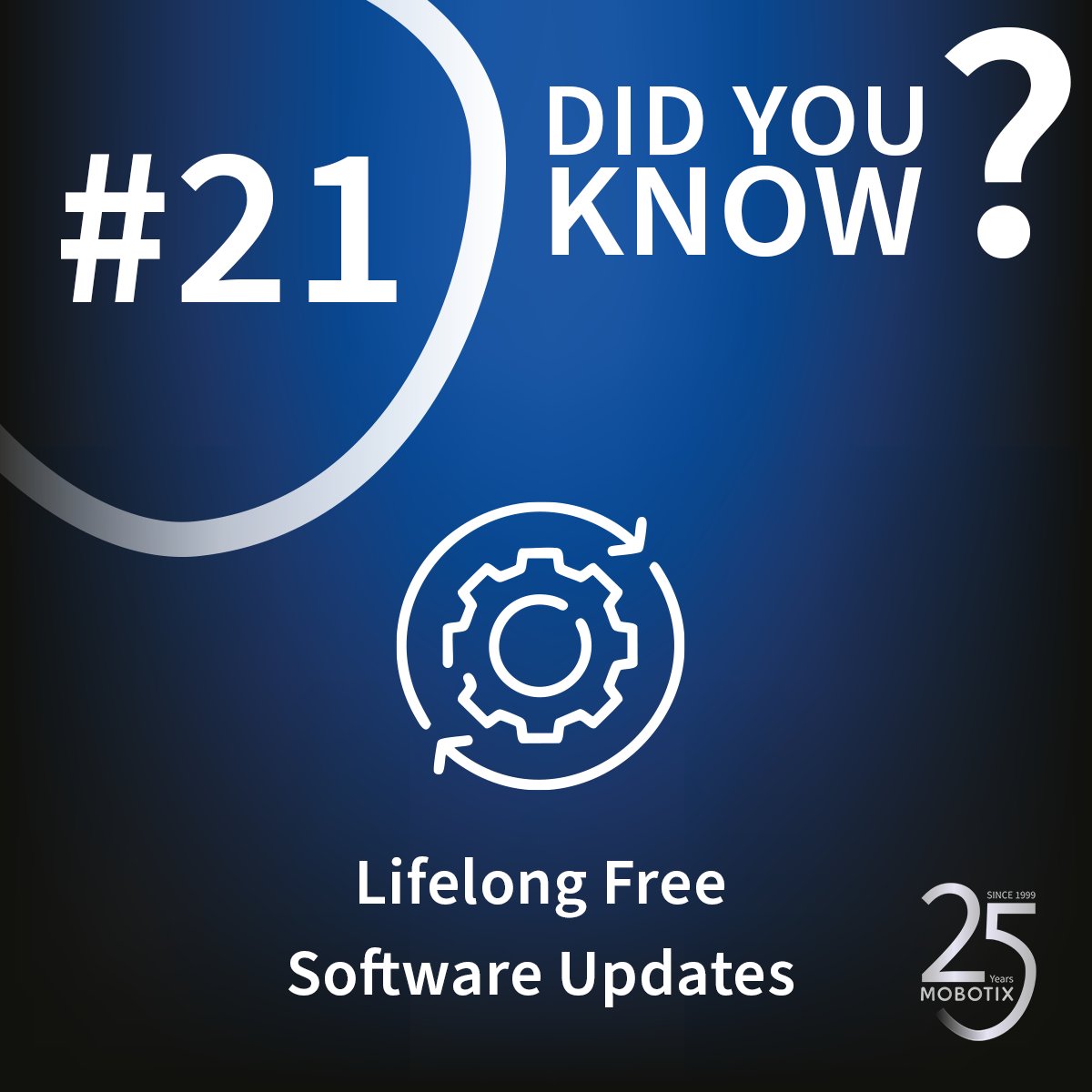 MOBOTIX_AG's tweet photo. #Fact21: MOBOTIX cameras come with FREE software updates for life, ensuring your system stays current with the latest functions. This commitment enhances security and extends the longevity of your MOBOTIX solutions. 📆🏆 👉 https://t.co/JtyH8Syg7m https://t.co/0gZYk6LwlT