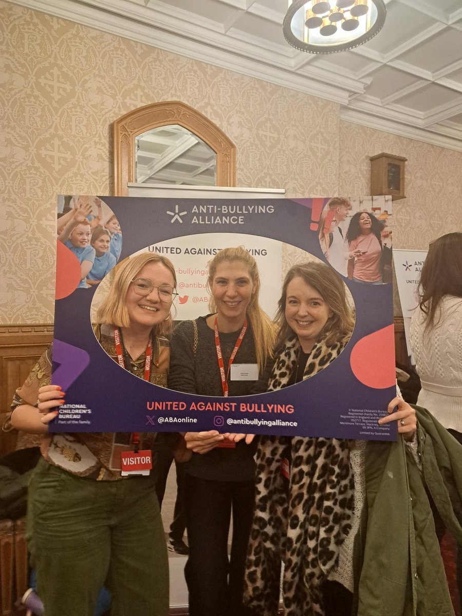 We're evaluating the Anti-Bullying Alliance's United Against Bullying Plus programme. Earlier this week, EBPU researchers Emily and Tanya were pleased to attend a parliamentary event to mark #AntiBullyingWeek. Thank you for the invite, <a href="/ABAonline/">Anti-Bullying Alliance #AntiBullyingWeek</a>!