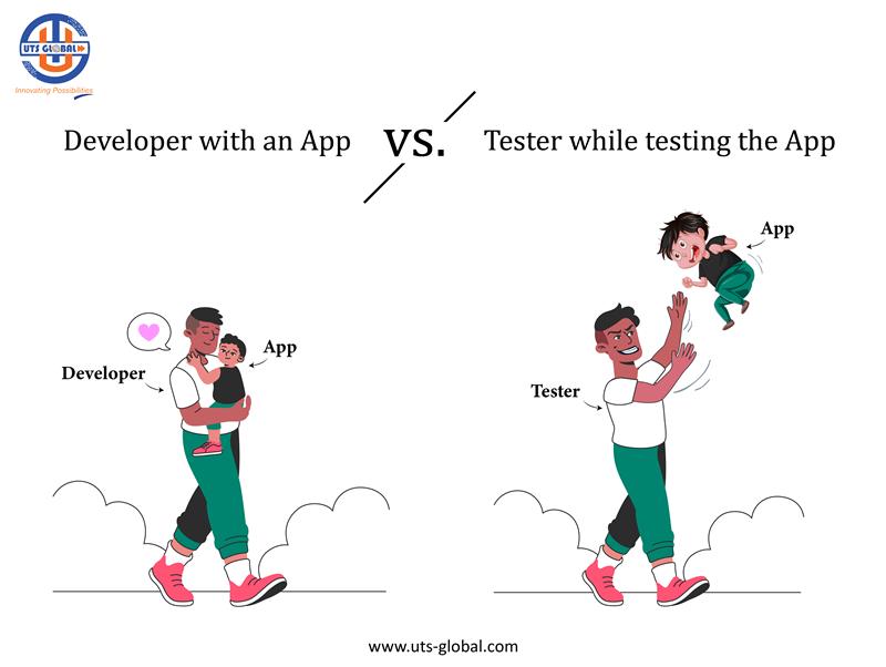 UniversalTech17's tweet image. #fridaymeme
How developers see their app vs. how testers handle it!
Visit: uts-global.com
#softwaretestingmemes
#TesterVsDeveloper #developervstester #testingmemes
#testingmeme #scriptlesstestingmeme #automationtesting #softwaretestingmeme
#softwaretestingcompany