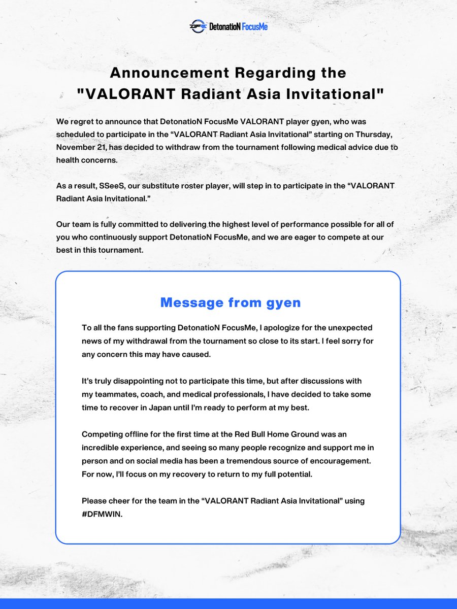 DFM VALORANT tweet media