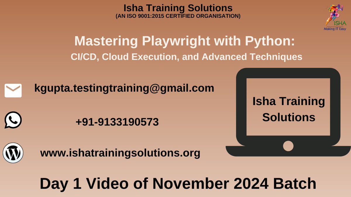 Isha Training Solutions tweet media