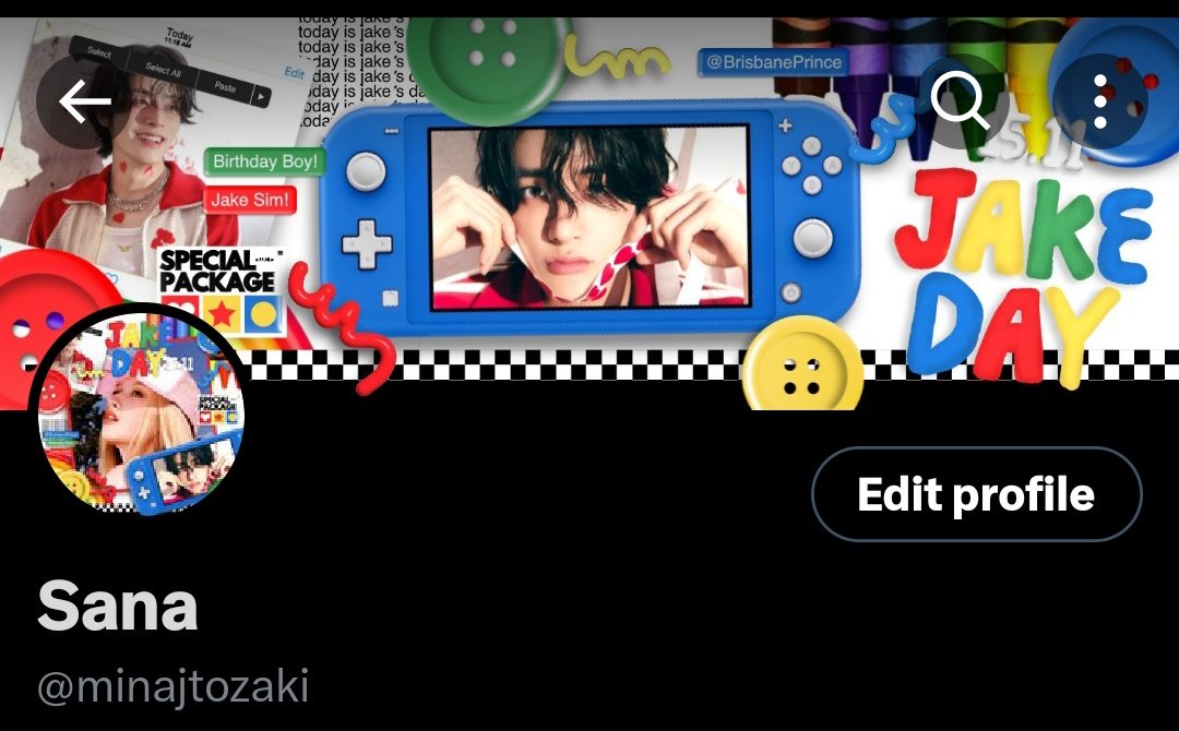 minajtozaki's tweet photo. @BrisbanePrince Hepidi untuk semua arpi jake di rpw ini, semoga yang disemogakan tercapai, sukses dan bahagia selalu ya untuk jake rl maupun rpnya. Terimakasih kepada jake sudah menjadi orang yang keren!

JAKE CHARMS AT TWENTY-TWO
#NovemberGlowsMaJAKEcally 
#재윤이의_스물둘은_애브리데이햄복JAKE https://t.co/xrMx5cmd3n