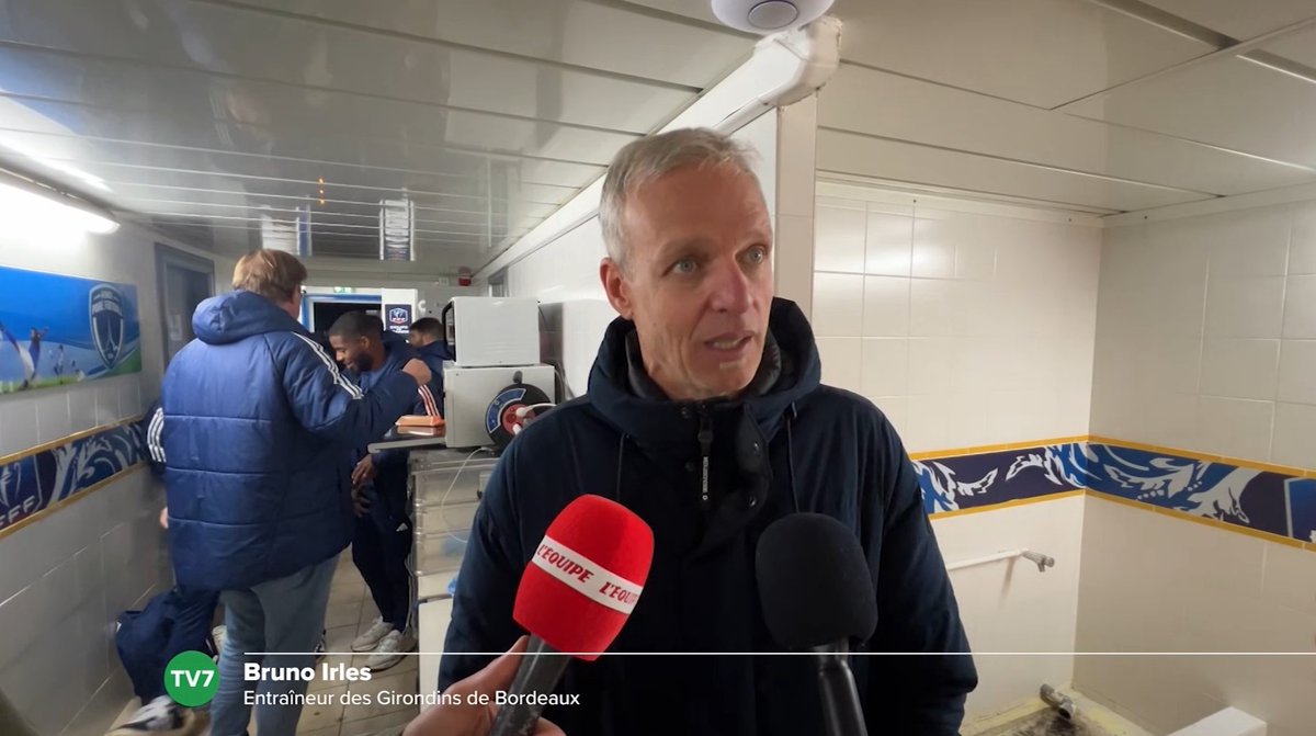 ⚽ Girondins de Bordeaux : "Il fallait être capable d'enchaîner deux matchs, c'était pas facile, on a pas été suffisamment efficaces  devant, on doit encore travailler" l'entraîneur <a href="/IrlesBruno/">Irles Bruno</a> revient sur la victoire de son équipe ⤵️
sudouest.fr/lachainetv7/sp…