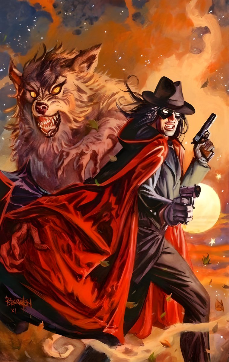 darklongbox's tweet image. The Spider by Dan Brereton #PulpArt