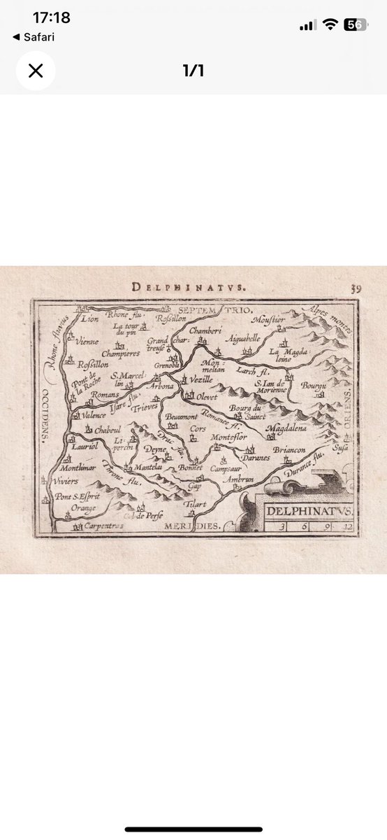 Help, amis géographes, historiens, cartographes ! Sur cette carte du Dauphiné (Ortelius, 1598), à quoi correspond le Col de Perse au SO ?
Cc ⁦<a href="/LieuxDeSavoir/">Christian Jacob</a>⁩ ⁦<a href="/lecartographe/">Le Cartographe 🗺 🍷</a>⁩ ⁦<a href="/PerrinRemonte/">Perrin Remonté</a>⁩ Merci