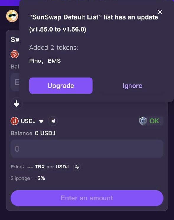 Ticker for $Pino is added to SUN.IO 🥳

Now you can buy $Pino using ticker instead of smart contract 🚀 

#organicgrowth #pino #tron #memes #crypto #nft #altcoins