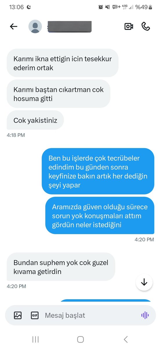 AnonimBey30's tweet photo. Karısını test etmek isteyen takipçim ve karısıyla konuşmalarım.

#evligizli
#cuckold
#evligavat
#evlikadın
#çift
#boynozlu

Sizlerde ulaşabirsiniz gizli paylaşımcı kocalar.. Dm https://t.co/PM1UYkrpXC