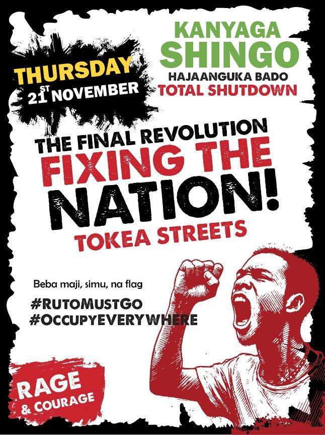 #OccupyParliament