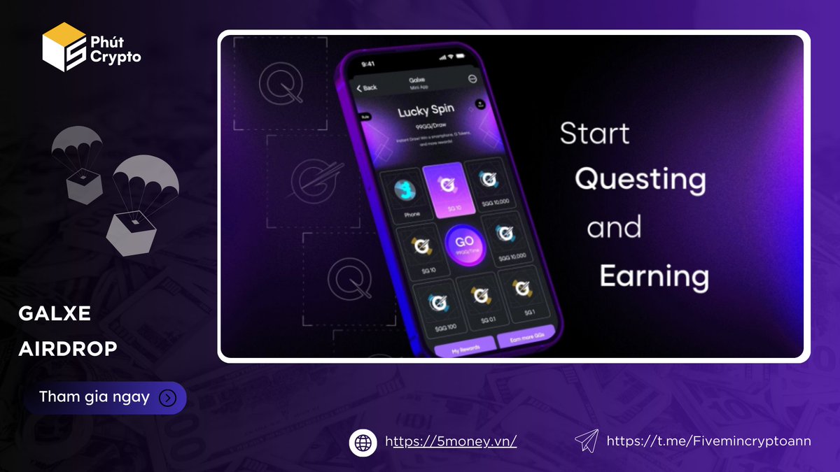🔥Dành 5 phút tham gia Airdrop Galxe - Nhận miễn phí $G để làm phí giao dịch #5PC <a href="/Galxe/">Galxe</a> 

🔷Chắc ae đều biết đến Galxe rồi nhỉ, đây là một nền tảng giúp các dự án khởi chạy các chiến dịch social.

🔷Gần đây, Dự án cũng ra mắt một mạng lưới riêng mang tên