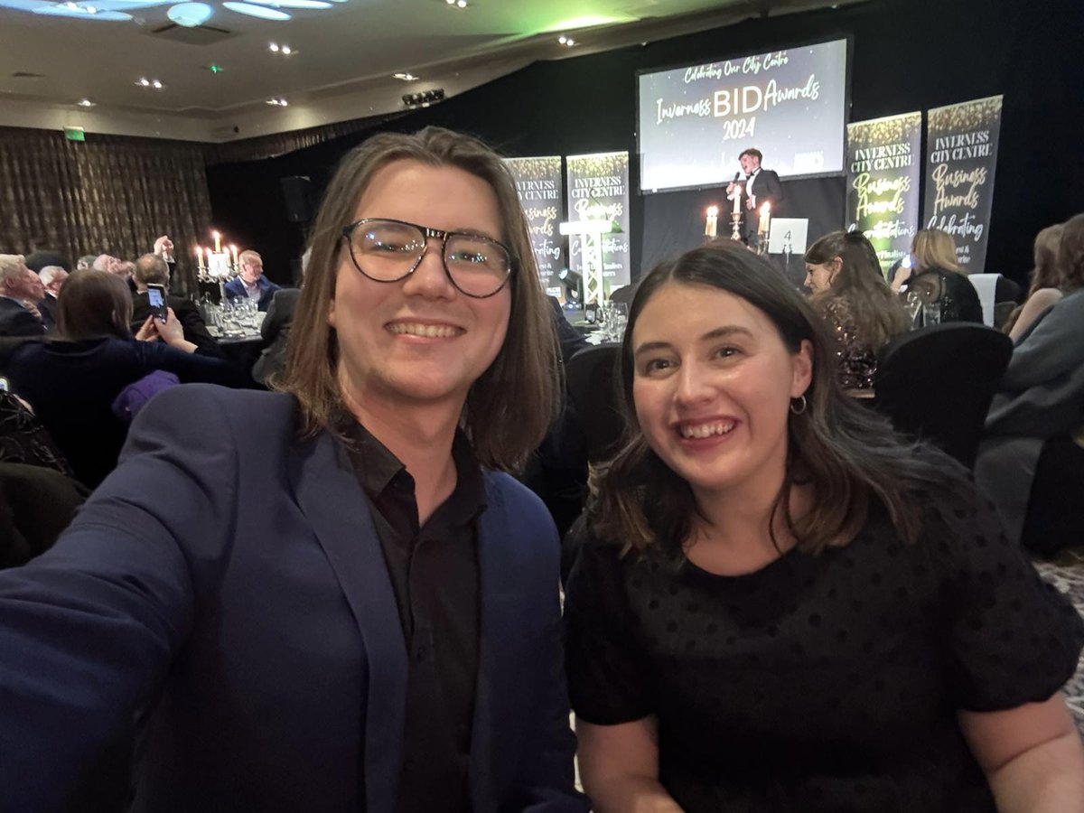 Yellow Cherry (@yellowcherryuk) on Twitter photo Inverness City Centre Awards finalists! π
Jason & Louise represented the Cherries at the ceremony hosted by <a href="/InvCourier/">Inverness Courier</a> and <a href="/InvernessBID/">Inverness BID</a> ππ
It was a pleasure to share a room with just some of the many great businesses in the area - congratulations to all! π Inverness City Centre Awards finalists! π
Jason & Louise represented the Cherries at the ceremony hosted by <a href="/InvCourier/">Inverness Courier</a> and <a href="/InvernessBID/">Inverness BID</a> ππ
It was a pleasure to share a room with just some of the many great businesses in the area - congratulations to all! π