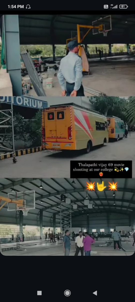Trending_chaco's tweet photo. #Thalapathy69 shooting currently going on AVIT college in paiyanoor 🔥 https://t.co/C9d1iFEjHT