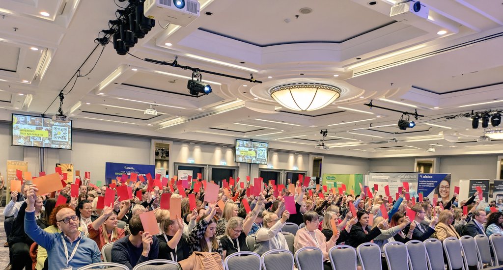 'We have the resources we need to deliver care' - a traffic light system used to poll our #carehome24 audience with a clear 🔴 message #carerevolution