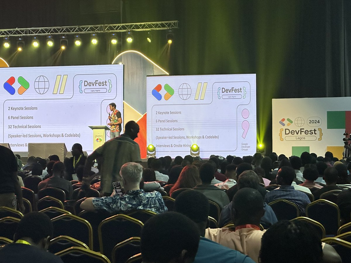 Aniedi (@aniediudo) on Twitter photo #FOMO #DevFest #DevFestLagos #DevFest2024
I wish I could be there!
Extremely proud of what the <a href="/gdglagos/">GDG Lagos | #DevFestLagos</a> team has transformed this event into.
See you next year! #DevFest2025 #FOMO #DevFest #DevFestLagos #DevFest2024
I wish I could be there!
Extremely proud of what the <a href="/gdglagos/">GDG Lagos | #DevFestLagos</a> team has transformed this event into.
See you next year! #DevFest2025