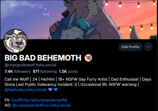 ⚠️⚠️⚠️⚠️⚠️⚠️⚠️⚠️⚠️
!!!!!!!! FINAL WARNING !!!!!!!!!
I am NOT posting new art on this site anymore! I have permanently migrated to Βⅼսеѕkу! My account here has been purged- there's nothing left. I'm only keeping it active to preserve DMs and reply to ppl who haven't migrated yet.