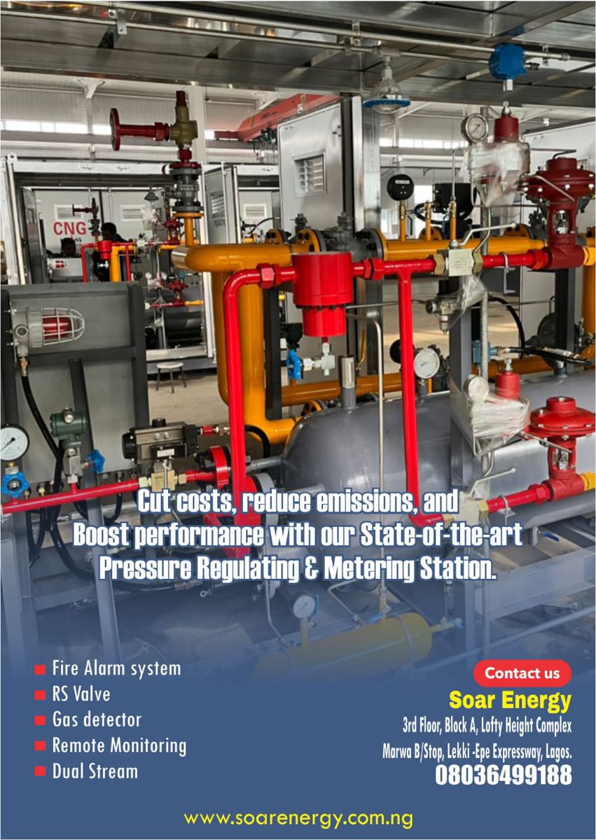 energy_soar's tweet image. It&apos;s Fri-YAY! Let&apos;s Fuel the Future!

Another week of powering progress with our PRMS and versatile CNG Skids!
✅Custom PRMS for seamless gas flow and safety.
✅ Reliable CNG Skid Rentals to meet your temporary or seasonal needs.
📞Need a solution? Let&apos;s connect!
#CNGSolutions