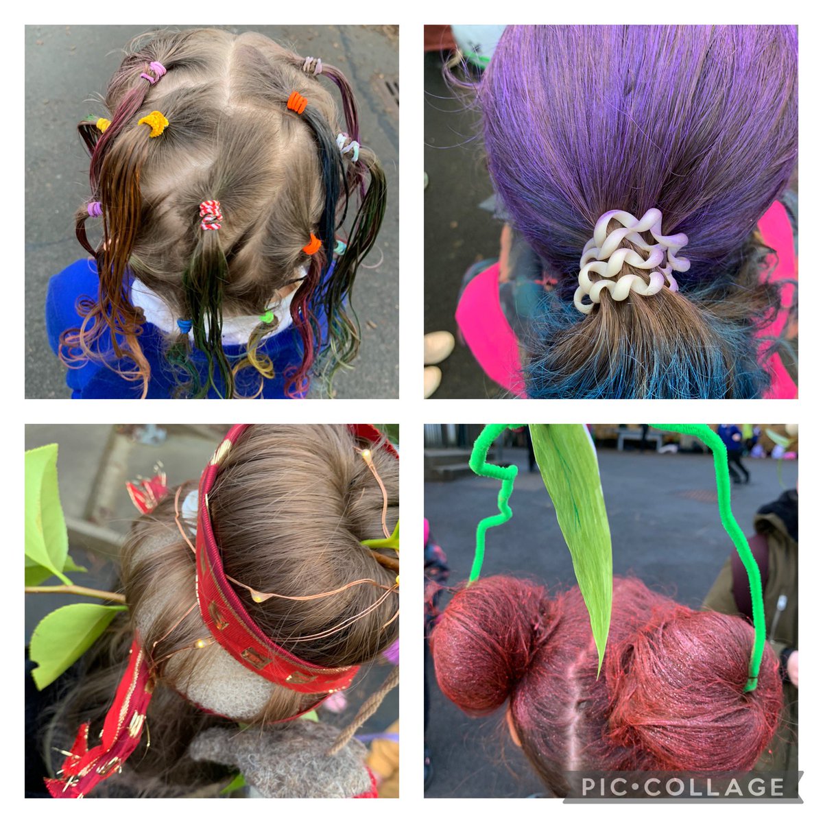 Crazy hair day for Children in Need!
