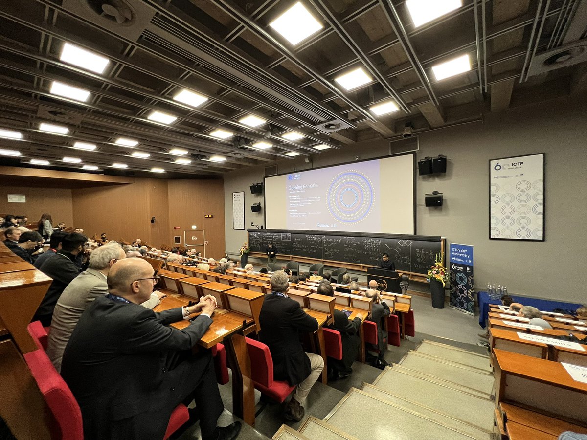 Celebrating #ICTP 60th anniversary today. Truly proud to be a faculty member of such a great institution! <a href="/ictpnews/">ICTP</a>  <a href="/UNESCO/">UNESCO 🏛️ #Education #Sciences #Culture 🇺🇳</a> <a href="/iaeaorg/">IAEA - International Atomic Energy Agency ⚛️</a>