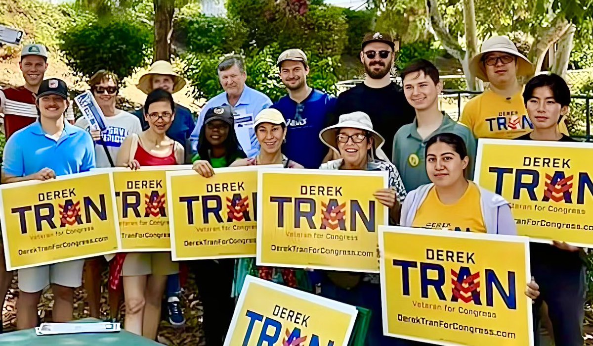 jeanquan's tweet photo. #Democrat #DerekTran has steadily gained on Republican Michelle Steel and late Thursday night is about 200 votes short with 7% of the ballots left to count! Hopeful that the #Vietnamese vote and Steel’s opposition to #abortionrights will flip #CA45. https://t.co/WCqy9SojHg
#ClosingtheHouseMargin