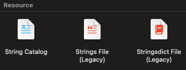 String Calatogs have been introduced in 2023. One would expect the major Localization services to support it by now.
