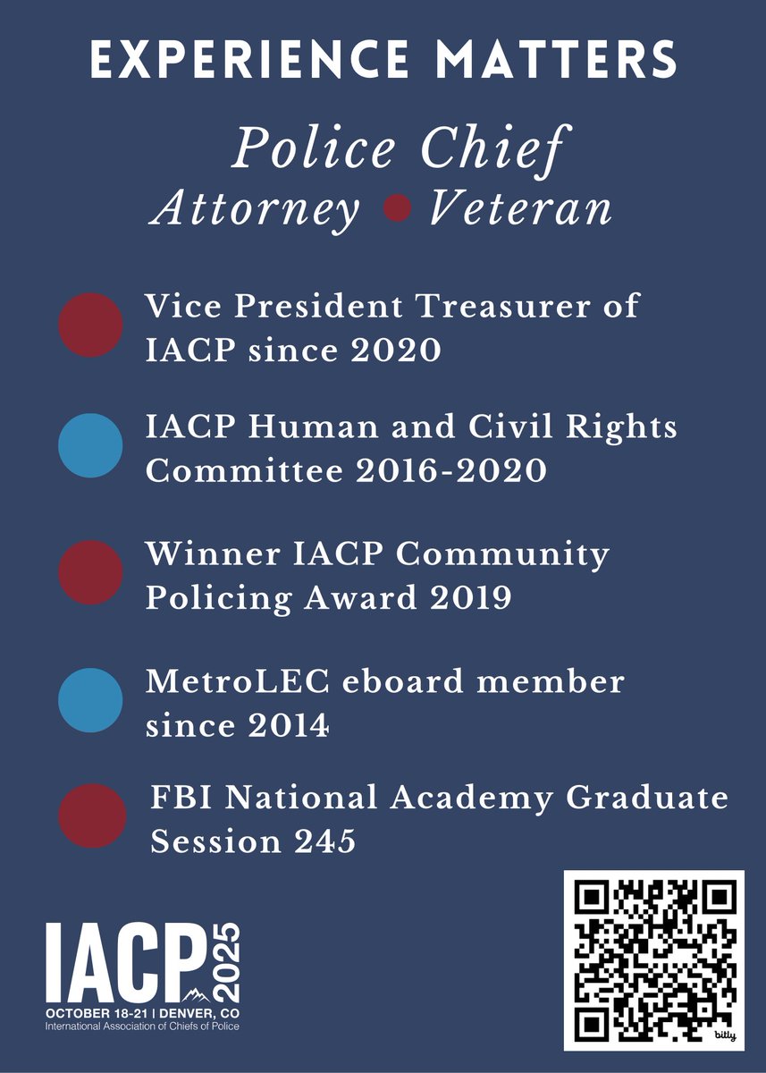 MCOPA has endorsed Chief Ronald Sellon (Mansfield, MA) for 4th VP of IACP. Chief Sellon's extensive contributions to IACP exemplify his leadership, vision, and dedication to advancing law enforcement at both the local and international levels.
#Sellon4IACP #MCOPA #iacp2025