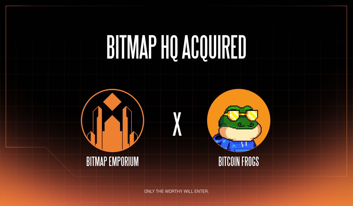 ThePondList's tweet photo. The Pond List 🤝@BitmapEmporium

Proud to announce that Frogs are now part of the community! We have successfully acquired the Bitcoin Frogs HQ in the metaverse through the @BitmapEmporium realm land sale.

Ribbit 🪷 https://t.co/0xfFk2f8hv