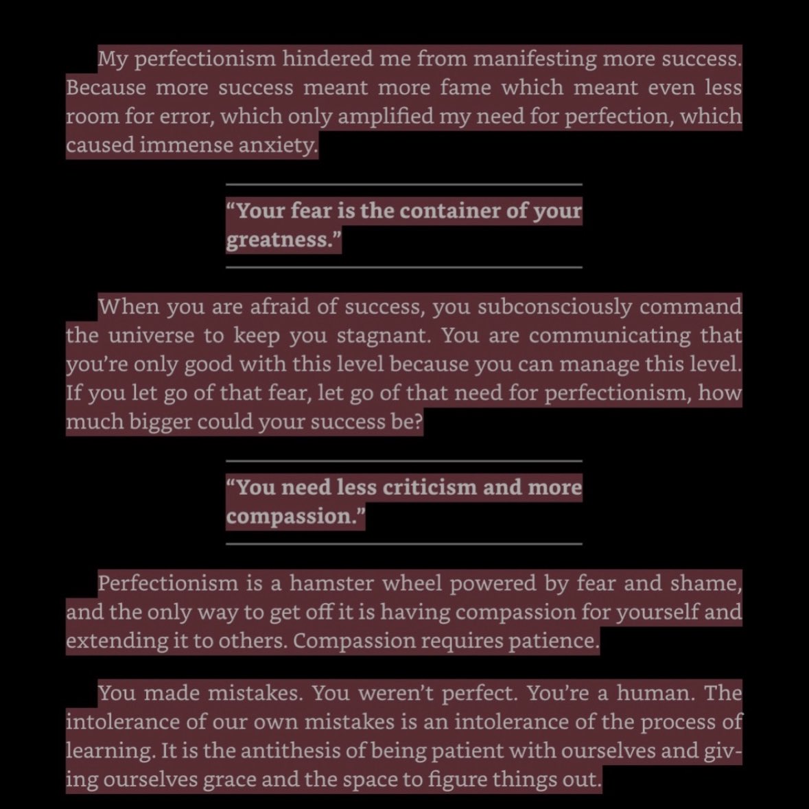 ReeceWabara's tweet photo. Today's perfection, is tomorrow's imperfection. 

A cycle we must all embrace in order to continuously improve, without loss of enthusiasm

Don’t be too hard on yourself, but if you make the same mistake twice, hold yourself brutally accountable. https://t.co/0ylo6KWE5u