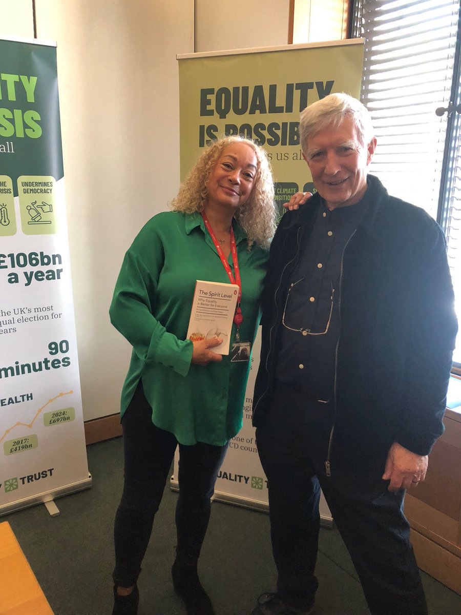 KimJohnsonMP's tweet photo. Great to meet with @ProfRGWilkinson &amp; @ProfKEPickett 15 years on from the publication of their pioneering book #TheSpiritLevel.

Read their updated research on inequality's impact on climate, society, and health here:

https://t.co/GznkhIplFx

@equalitytrust https://t.co/jIxSrDoAhM