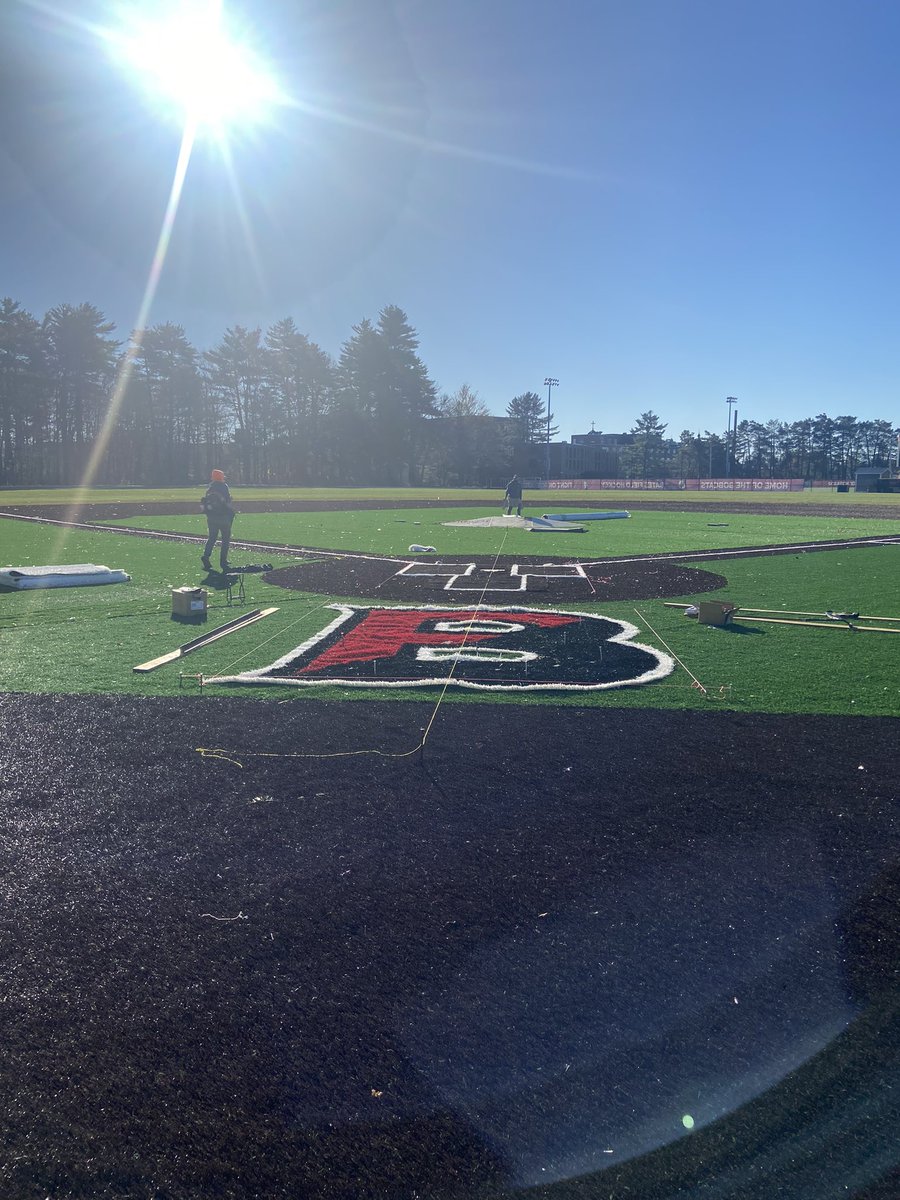 BatesBaseball's tweet photo. Big progress this week on Leahey! https://t.co/lMXK409jts