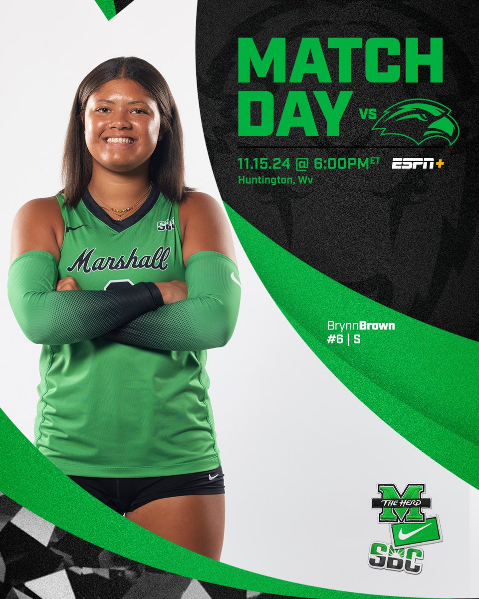 SENIOR NIGHT!

🆚 Southern Miss 
⌚️ 6pm 
📍Huntington, Wv 
📺📊 link in bio