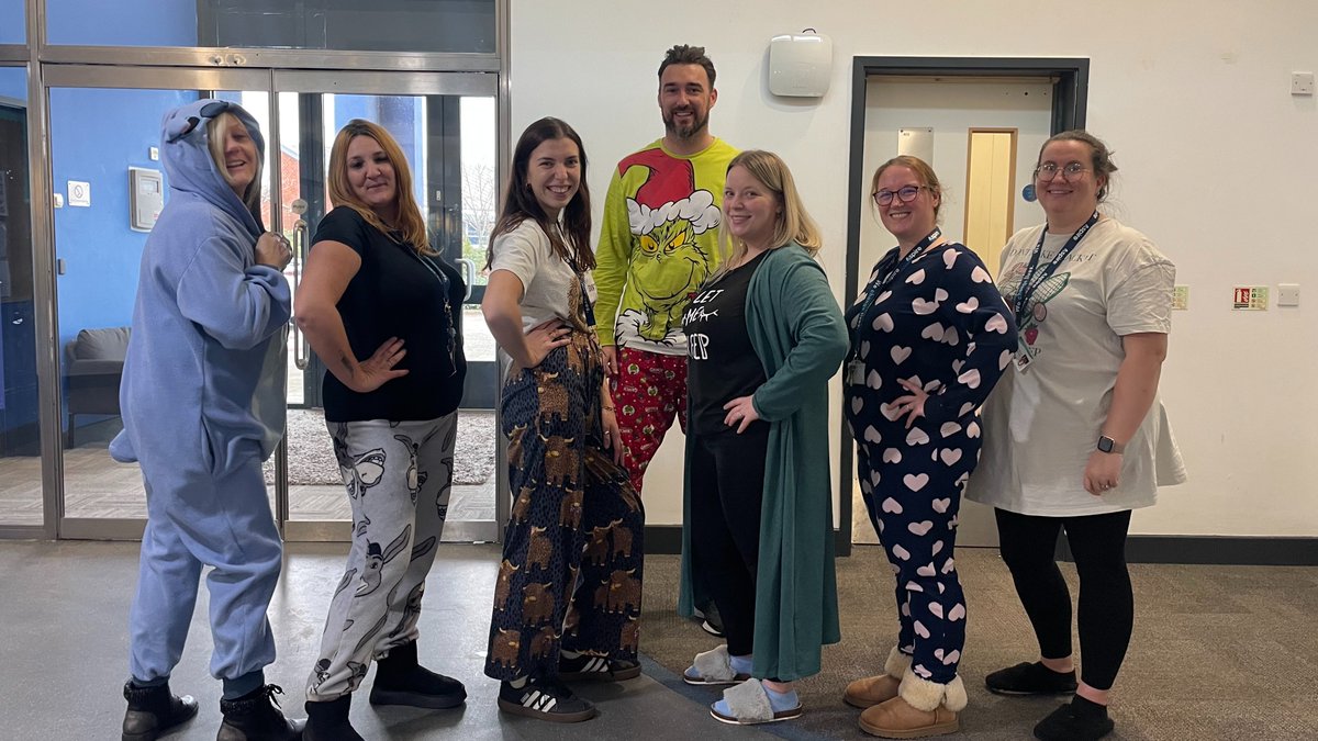 To support Children in Need, staff and students donned their pyjamas! 🛌🎉 - Team Blueprint #ChildrenInNeed #PajamaDay #ThisisAP #LoveAP