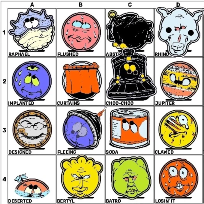 Which is your favorite? All recolored set 12 faces. I'm partial to brainstorm myself but incognito is a close 2nd. Full image below 