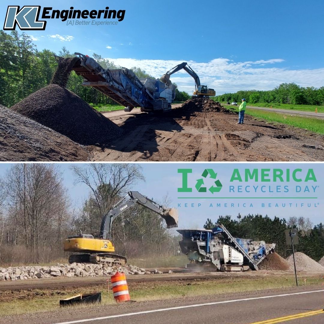 Reduce, reuse, recycle. These three words have been used to simplify personal responsibility in the consumption of almost all materials. But did you know that the route you drive, bike, and walk each day likely had this same mantra in mind? 

From start to finish, KL Engineering