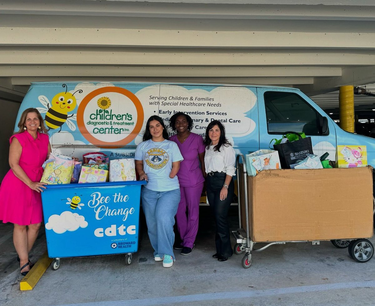 Excited to share that our Baby Care Drive donations have been delivered to the Early Steps program at the Children’s Diagnostic and Treatment Center!

Huge thanks to founder Arantxa Gil &amp; moderator Ms. Maradiaga for making it all possible! #CommunityImpact
