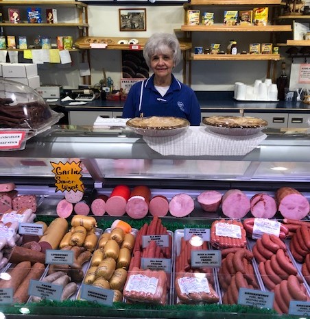 AlpineWurst's tweet photo. Happiest 80th Birthday to our Sweet Diane! We love you and are honored to have you here at The Alpine For 47 years! Thank you for your love and dedication to our deli. Stop in and say Happy birthday to Diane and receive 50% off of 1 pack of sausage of your choice! https://t.co/gurniWp6Af