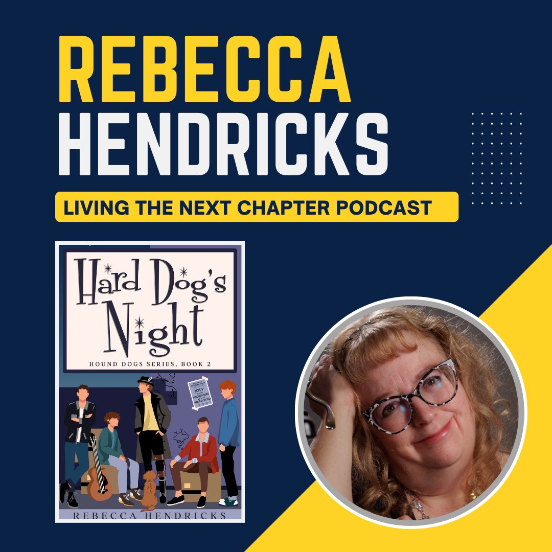Rebecca Hendricks, author of the acclaimed Hound Dogged series, chats with Dave Campbell of Living the Next Chapter podcast. 

Check it out:
tinyurl.com/2y3ckob5

#rebeccahendricks #author #harddogsnight #thehounddoggedseries #bce