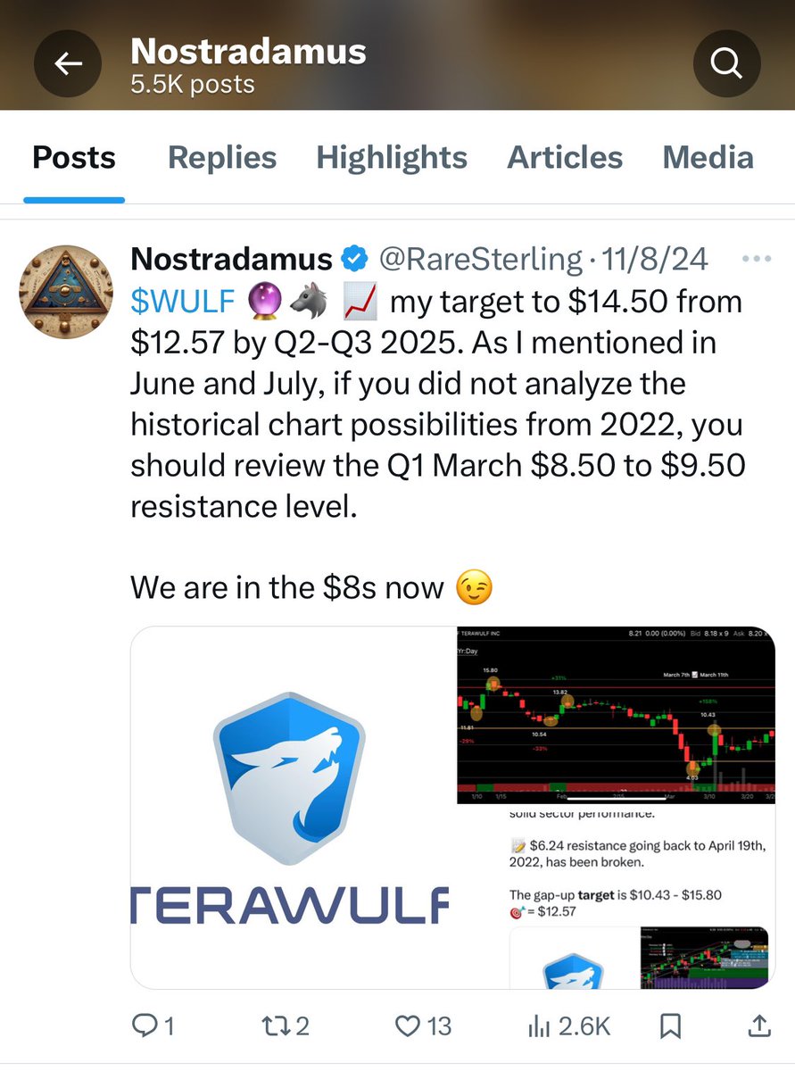 Nostradamus tweet media