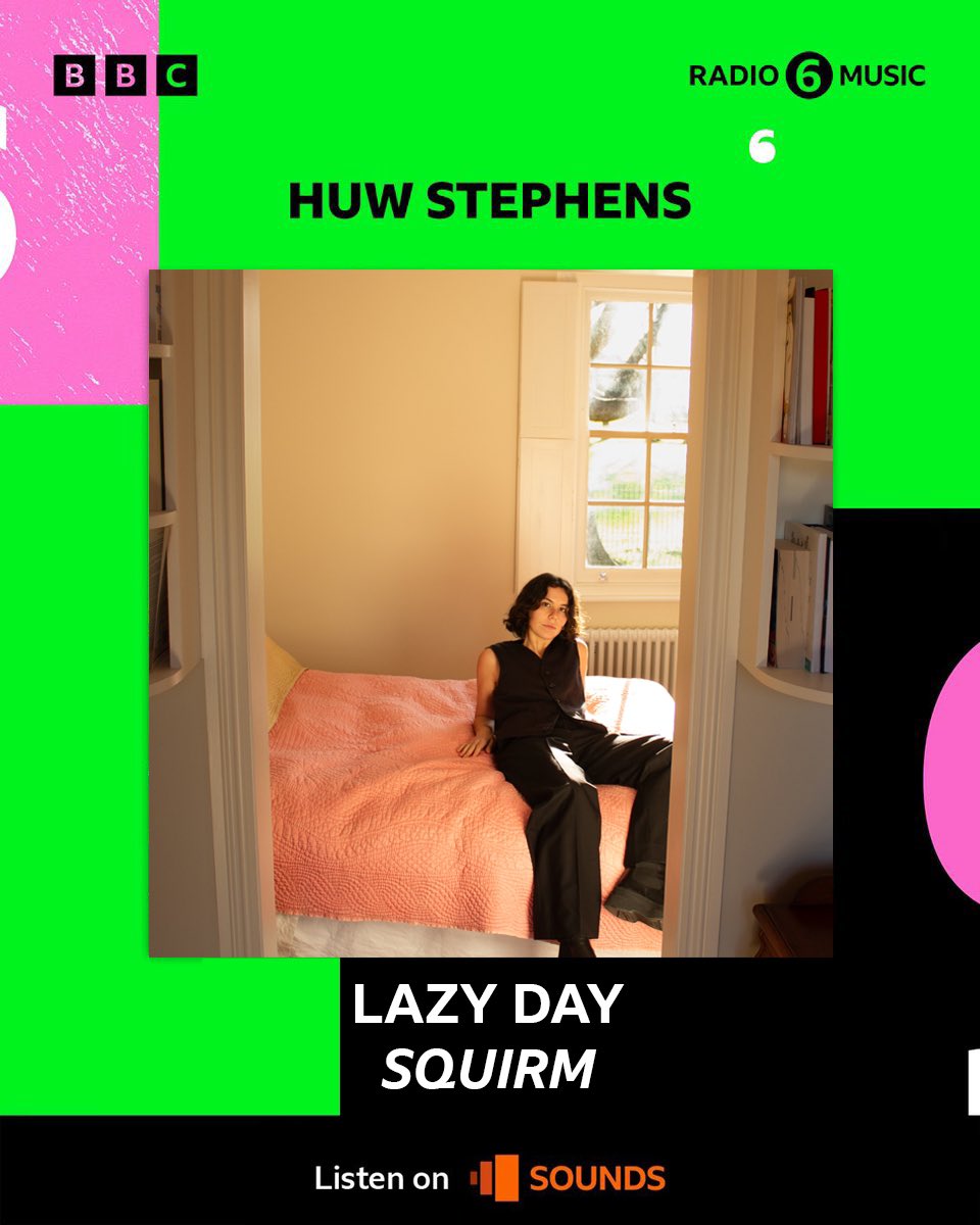 Lazy Day (@lazydaylazyday) on Twitter photo diolch <a href="/huwstephens/">Huw Stephens</a> <a href="/BBC6Music/">BBC Radio 6 Music</a> it was so so cool to hear Squirm on your show !! 💚 bbc.co.uk/sounds/play/m0… diolch <a href="/huwstephens/">Huw Stephens</a> <a href="/BBC6Music/">BBC Radio 6 Music</a> it was so so cool to hear Squirm on your show !! 💚 bbc.co.uk/sounds/play/m0…