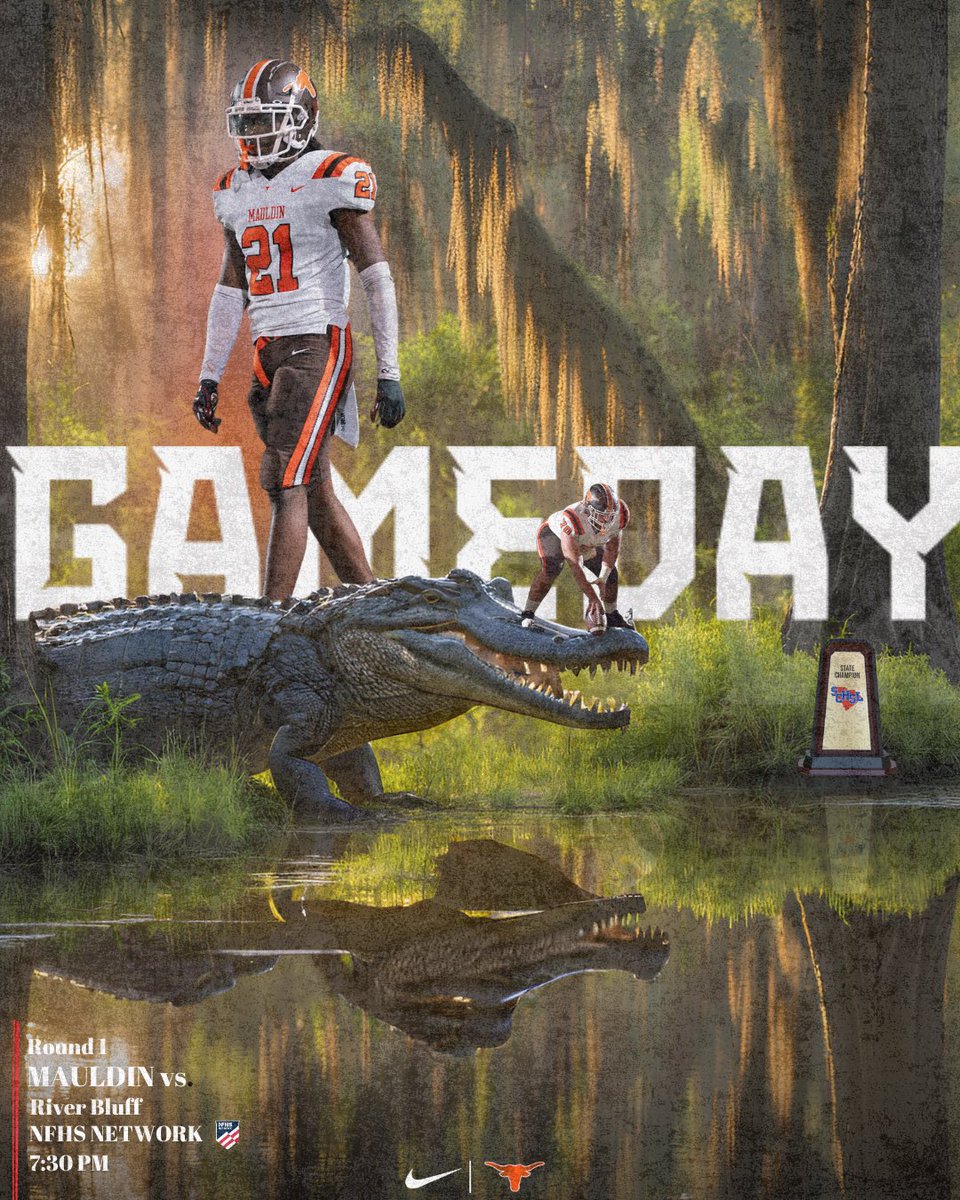 MavLandFootball's tweet photo. 𝙈𝙖𝙫𝙨 𝙃𝙖𝙫𝙚 𝘽𝙚𝙚𝙣 𝙎𝙥𝙤𝙩𝙩𝙚𝙙 𝙞𝙣 𝙩𝙝𝙚 𝙎𝙬𝙖𝙢𝙥🤘��

🏟️-The Swamp
⏰-7:30 PM
🎥-NFHS Network 
🎟️-https://t.co/xwL0M2Vt6v https://t.co/p1kAjkA9hY