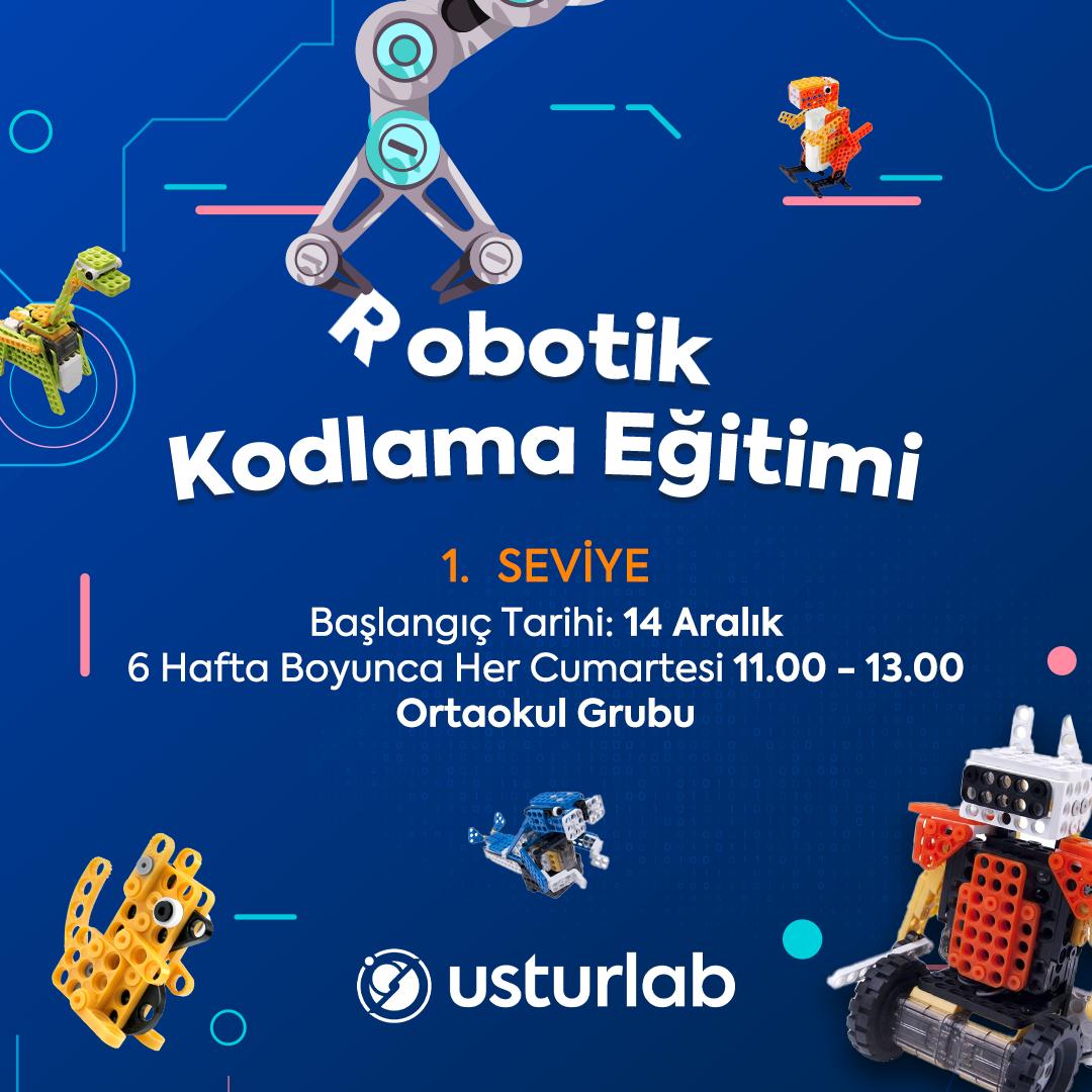 usturlabegitim's tweet photo. Teknoloji ve inovasyonla dolu bir serüvene hazır mısınız?

Ortaokul öğrencileri için tasarladığımız 6 haftalık Robotik Kodlama Eğitimi, çocuklara robot teknolojisinin temellerini öğretirken yaratıcılıklarını geliştiriyor! 

Kayıt👉https://t.co/I2KWAbUEyJ

📍 Üsküdar https://t.co/dXVuZia7Zk