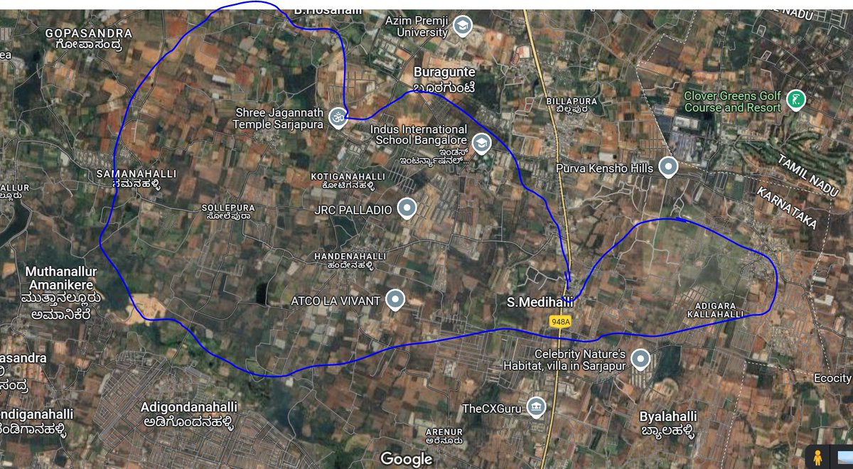 IndexKarnataka's tweet photo. KIADB further notifies 401Acres in #Sarjapura area
Taking number to 1000 Acre land bank as of now
#IndustrialArea
#Bengaluru https://t.co/wtA2iaxKnk