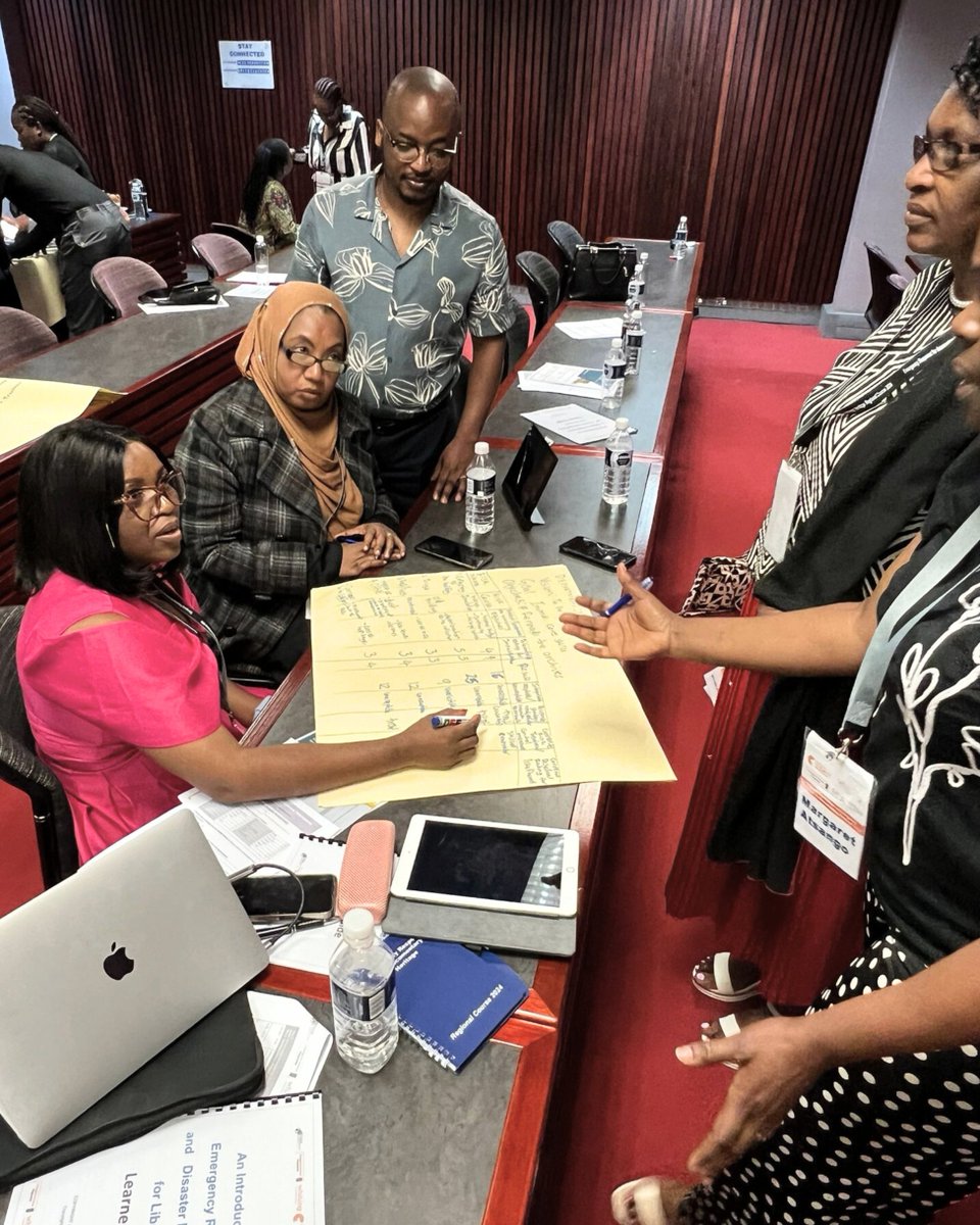 ICArchiv's tweet image. The “Emergency Response for Documentary Heritage” workshop currently taking place in Pretoria is still in full swing as documentary heritage professionals from South &amp;amp; East Africa are tackling real-life challenges to protect archives in high-risk areas with risk assessment…