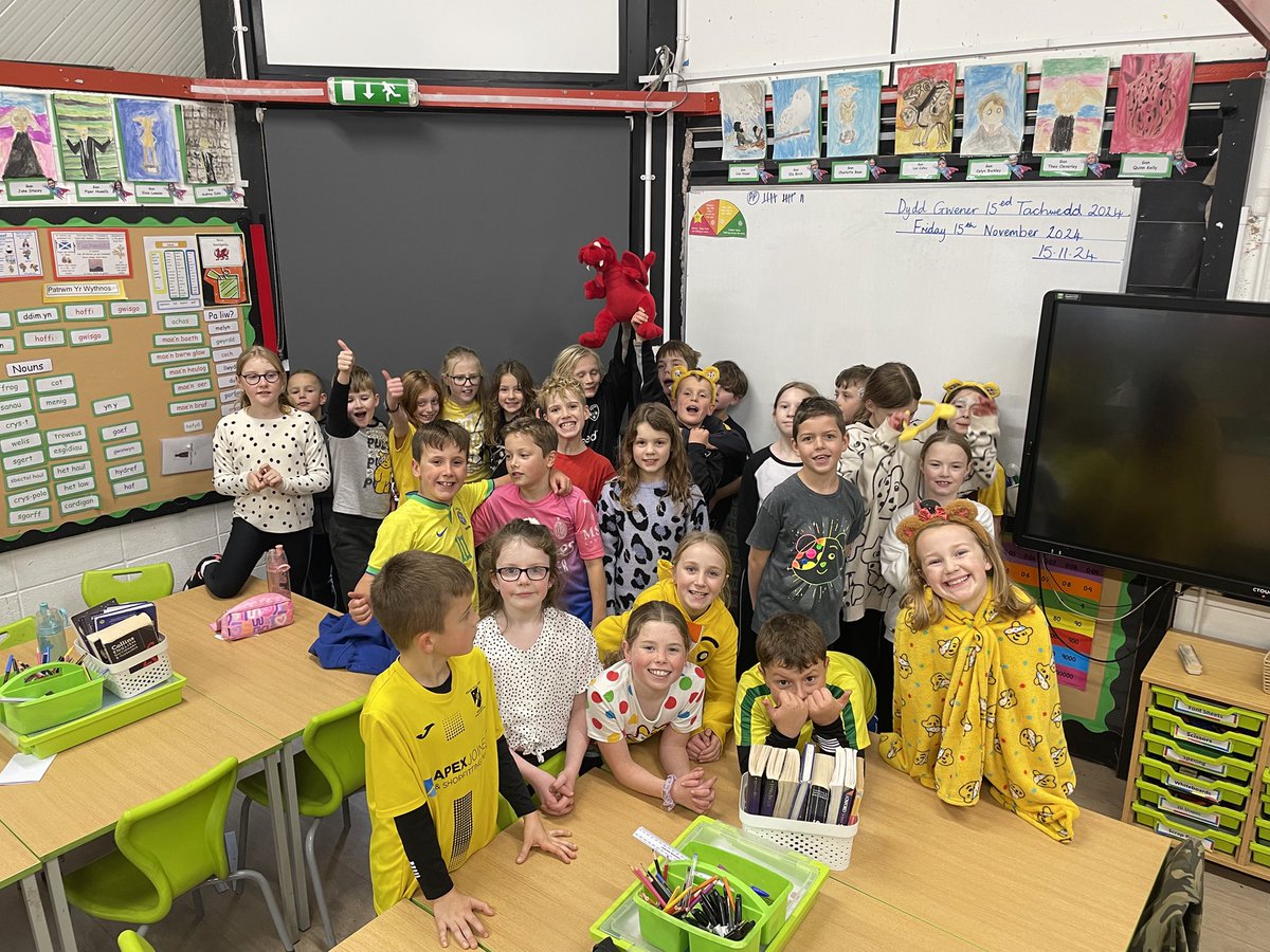 Year 5 enjoyed Children in Need Day. <a href="/PentrepoethPrim/">Pentrepoeth Primary</a>