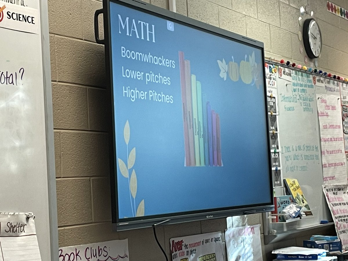 MabletonES's tweet photo. Love hearing and seeing music and math integration in 3rd grade! Using Boomwhackers to learn & practice place value! @ArtsNOW1 #UltimateLearningExperience https://t.co/lsSrI7QLIb