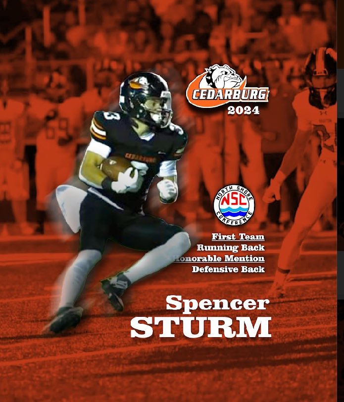 North Shore Conference Honors. Way to go Spencer!