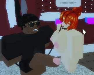 Sluttybecongirl's tweet photo. ♠️@Bendarinna horny again,but im help him~♠️
My white "bf" asked where I was going, and I replied that I went to work🥰
#BBC #robloxcondo #roblacked #roqos #rosex #robloxbbc #robloxsex #cheating #ntr 
dont forgot join in my discord server ^w^ and follow me~😘 https://t.co/nrHsggkLNu