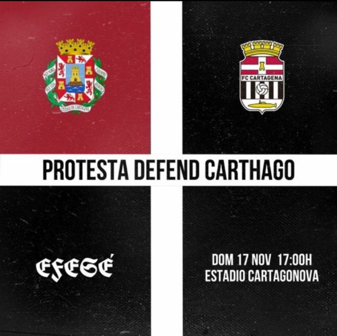 Efesé 

📅 Domingo, 17.00h
📍 Explanada del Cartagonova