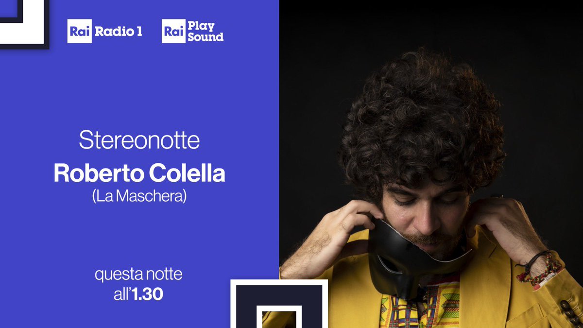 Rai Radio1 (@radio1rai) on Twitter photo π»π A #Stereonotte cβΓ¨ #RobertoColella cantante del gruppo <a href="/LaMascheraBand/">La Maschera</a> π
π§ ASCOLTA Streonotte con <a href="/DuccioPasqua/">Duccio Pasqua</a> su #Radio1 e su <a href="/raiplaysound/">RaiPlay Sound</a>
π raiplaysound.it/radio1 π»π A #Stereonotte cβΓ¨ #RobertoColella cantante del gruppo <a href="/LaMascheraBand/">La Maschera</a> π
π§ ASCOLTA Streonotte con <a href="/DuccioPasqua/">Duccio Pasqua</a> su #Radio1 e su <a href="/raiplaysound/">RaiPlay Sound</a>
π raiplaysound.it/radio1